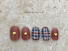 マリーネイルズ 心斎橋店(MARIE NAILS)/新規様/8,800　ハート 1225c