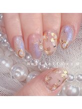 ネイルエルフ(Nail Aelf)/【三郷】ミラー×ちゅるんネイル