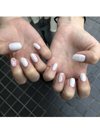 オーロラパウダーネイル