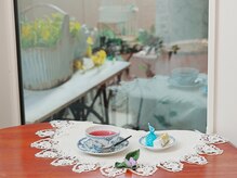 ティータイムを楽しみながらしっかりカウンセリングします