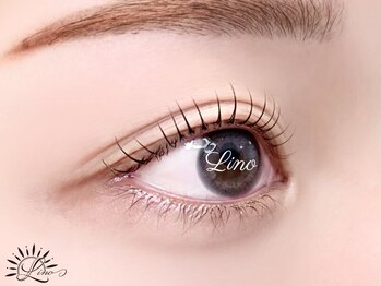 リノ タバカン 梅田店(LINO)の写真/《逆まつげ/一重瞼さんはお任せ★》持続力No1!３Dラッシュリフト¥3000/美容成分たっぷりで濃く強く♪束感◎
