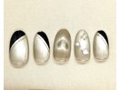 ハート×フレンチネイル