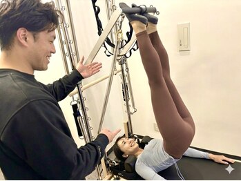 リボディサポート 西大島(Re:Body Support)の写真/【エリア希少なマシンピラティス】プロの徹底指導で姿勢から改善☆女性らしい美しいボディへ導きます♪