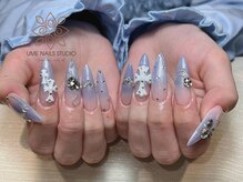 ウメネイルスタジオ(UME NAIL STUDIO)/* 長 さだしやり放題×つけ放題