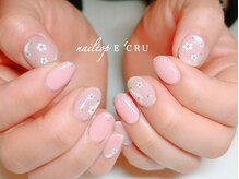 ネイルトップエクル(nail top E CRU)/お花