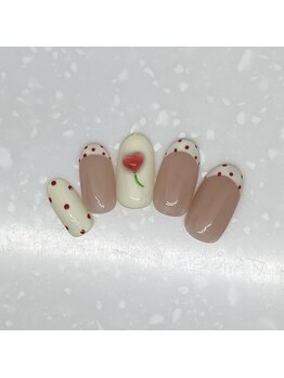 ネイルズ スムース(NAILs SMOOTH)/さくらんぼ×ドット