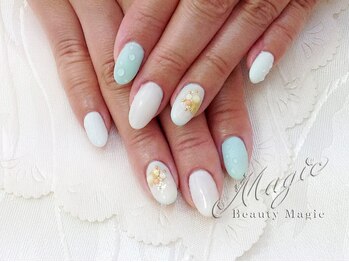 ネイルサロン ビューティーマジック 川口店/ 水滴ネイル