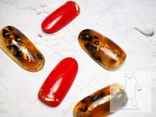 オトナネイル(otona nail)/ニュアンスレオパード