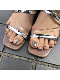 個性派ネイル