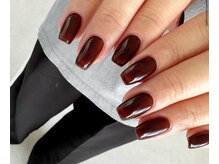 ブリスト(BRIST)/べっ甲/ワインレッドネイル