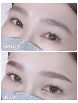 ジェンヌアイ(JenNe EYE)/HBL眉毛パーマ&WAX脱毛