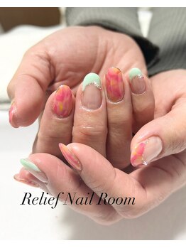 リリーフネイルルーム(RELiEF NAiL ROOM)/フラワーアート