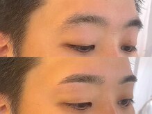プラスブロウ 亀有店(+brow)/メンズ眉毛スタイリング5