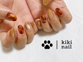 9/10月定額B 秋ネイル