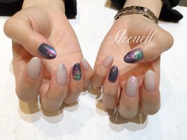 花火ネイル