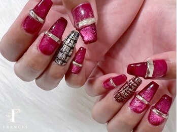 フランチェス(Frances)/ツイード × マグネット