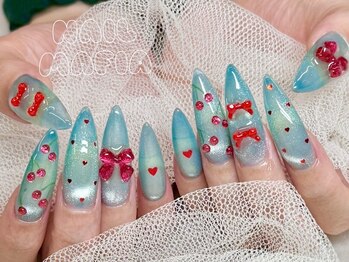 ネイルマフィア 新宿(NAIL MAFIA)/マグネット/さくらんぼネイル