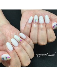 ホワイトネイル