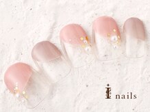アイネイルズ 横浜WEST店(I-nails)/フレンチオフィス　7480円　