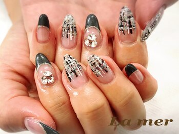 ラメール(La mer)/ツイードネイル★