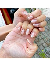 ガーデン ヘア&エステ&ネイル Garden/囲みミラーネイル