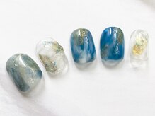 ベアー(Bare)/NAILVENUS 2023 ブルー