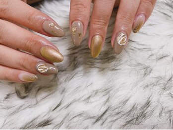 キキネイル 二子玉川(kikinail)/クリスマスネイル/冬ネイル