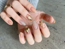 ジョアアンジェ 心斎橋店(joie ange)/ハートネイル　ミラー