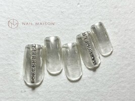 ミラーグラデーションストーン