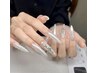 【パラジェルのみ/初回オフ無料】シンプルなのに可愛いオーロラネイル