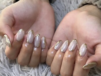 リード ネイル 大府店(LEAD Nail)の写真/ヘア&ネイル同時施術も歓迎♪普段忙しいOLさんや主婦さんにも大好評！ハイレベルな技術で絶品の仕上りに◎