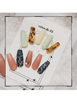 サロン ド ミミ(Salon de 33)/leopard× nuance