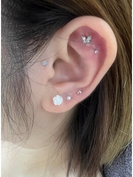 リアシー 大みか店(Liacil)の写真/【話題の耳つぼジュエリー￥2500】お手頃価格×高品質が人気の秘訣★脱毛メニューも￥1000～ご用意◎