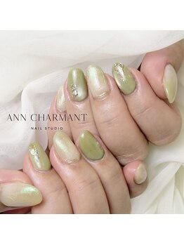 アンシャルマンネイルスタジオ(Ann charmant nail studio)/セレクトデザインコース¥6,800～