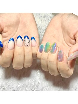 オーロラネイル