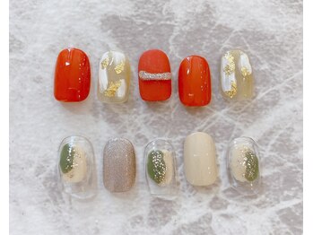 ネイルサロン ティフィン(tiffin)/~9月monthly design~