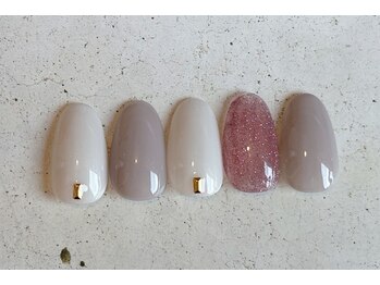 ネイルサロン エムズ(Nail Salon M's)/流行りのワンポイントフラッシュ