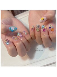 ビジューネイル【推しネイル】