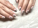 ぬりかけニュアンスネイル