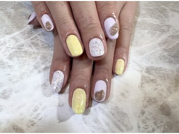 アロココネイル(Alococo nail)/イエローネイル
