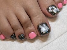 パールネイル 辻堂店(Pearl nail)/フット定額シンプルデザイン