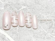 パラジェル・フィルイン導入店　LUKE NAIL Ginza【ルークネイルギンザ】/シンプルアートコース
