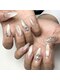 リミズネイルビューティー 名駅店(RimisNailxbeauty)の写真/ショートからロングまで形も選べる!ジェルチップ長さだし10本付マグネットネイル¥13900/アートフリー¥14800
