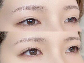 レアナル 横浜店(Leanalu)の写真/自まつげの長さ・量・太さなど、お悩みにあわせて似合わせ目元に◎一重や左右差などもお任せください♪