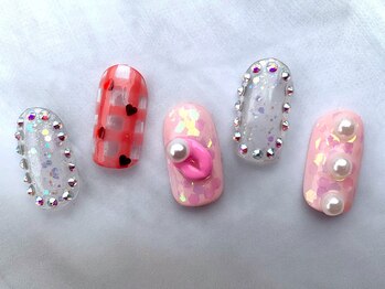 ピーボックス(P BOX)/☆ネイル雑誌 掲載デザイン☆