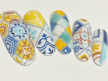 ネイリックス アヴェニール(NAILX avenir)/ブルーモロッカン