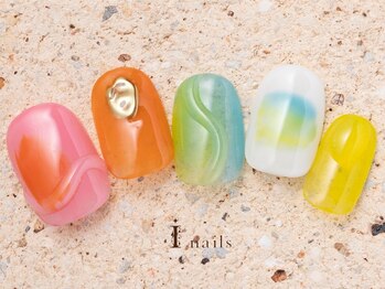 アイネイルズ 町田店(I nails)/トロピカルシンプルネイル8480円