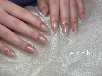 イーチ 烏丸御池(each)/海外風フレンチネイル