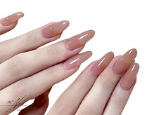 28ネイル 新中野店/ちゅるんワンカラー/ラメグラ