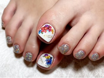 レディグリッター(Lady glitter)の写真/おしゃれは足元から★サンダル映えする豊富なサンプルから選べてお得に可愛く！初めての方にも◎